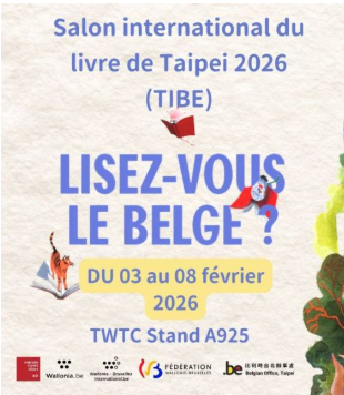 Do you read Belgian books in Taiwan ?