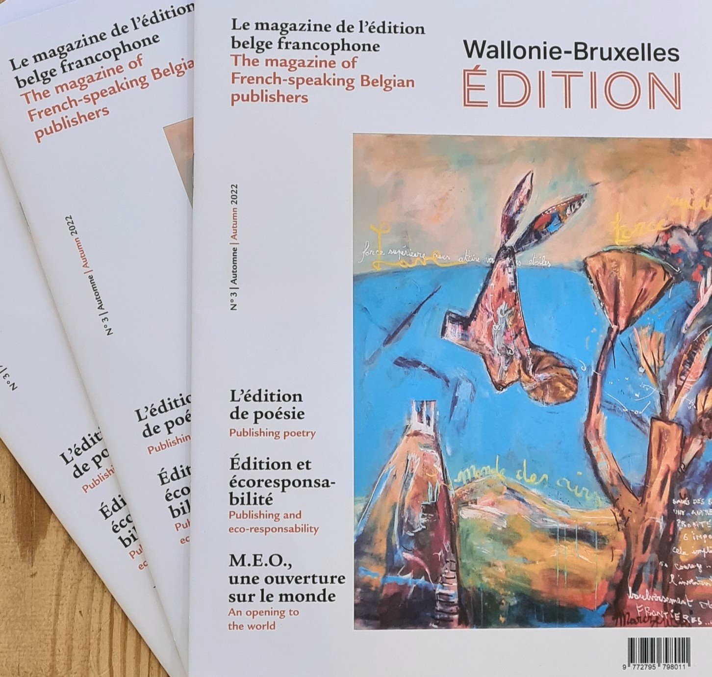 The magazine Wallonie-Bruxelles Édition n°3 has been published